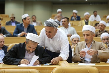 نشست علما و نخبگان اهل سنت با رئیس جمهور