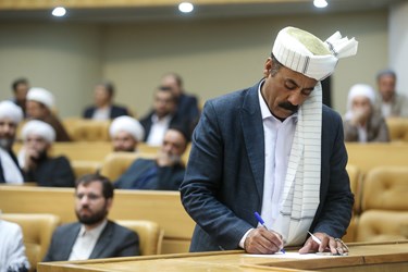 نشست علما و نخبگان اهل سنت با رئیس جمهور