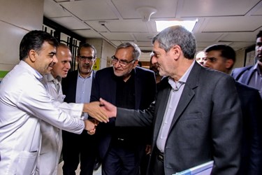 افتتاح بخش توموتراپی بیمارستان نمازی شیراز 