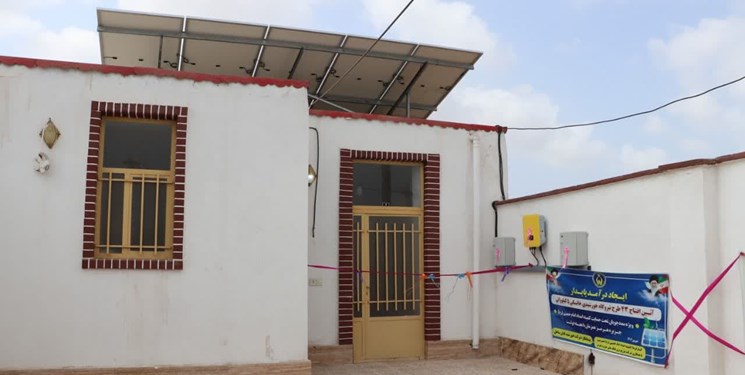 افتتاح 43 واحد نیروگاه خورشیدی خانگی در جزیره هرمز