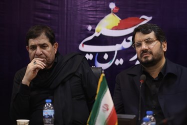 جلسه هماهنگی محمد مخبر معاون اول رئیس جمهور با مسئولین در پایانه مرزی شلمچه