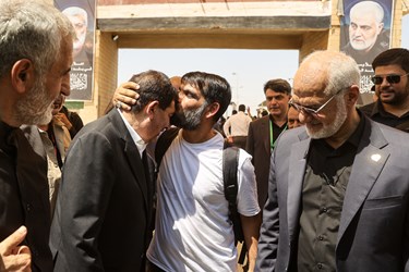 بازدید محمد مخبر معاون اول رئیس جمهور از  پایانه مرزی شلمچه
