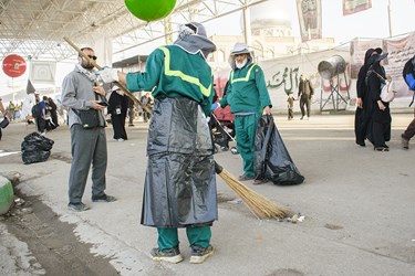 فعالیت «پاکبان‌ها» در مرز مهران 