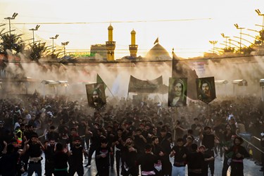 عزاداران اربعین حسینی در کربلا