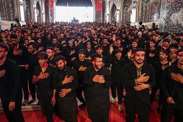عزاداران اربعین حسینی در کربلا