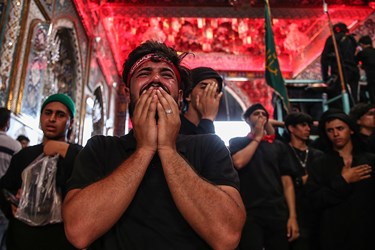 عزاداران اربعین حسینی در کربلا