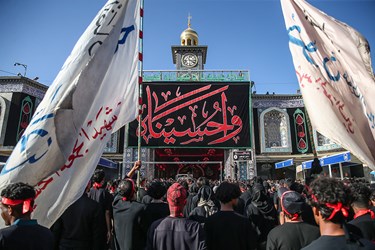 عزاداران اربعین حسینی در کربلا