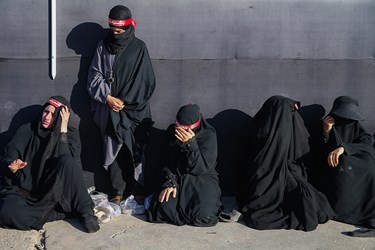 عزاداران اربعین حسینی در کربلا