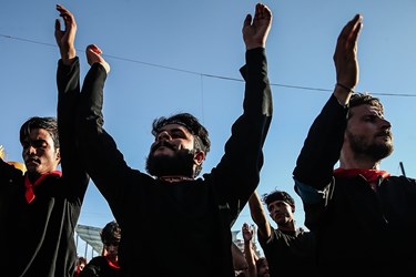 عزاداران اربعین حسینی در کربلا