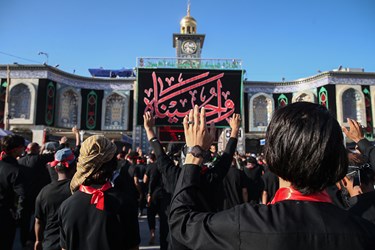 عزاداران اربعین حسینی در کربلا