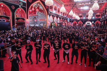 عزاداران اربعین حسینی در کربلا