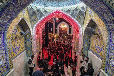 عزاداران اربعین حسینی در کربلا