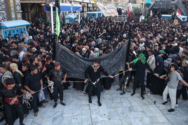 عزاداران اربعین حسینی در کربلا
