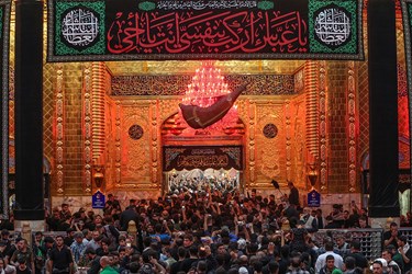 عزاداران اربعین حسینی در کربلا