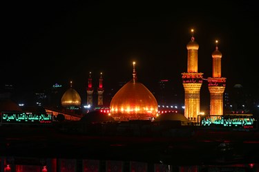 عزاداران اربعین حسینی در کربلا