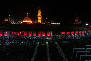 عزاداران اربعین حسینی در کربلا