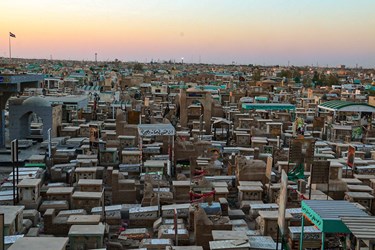 نمایی از بزرگترین گورستان جهان