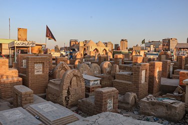 نمایی از بزرگترین گورستان جهان