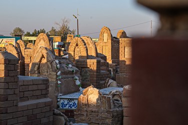 نمایی از بزرگترین گورستان جهان