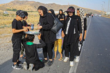 راهپیمایی جاماندگان اربعین در «گچساران»