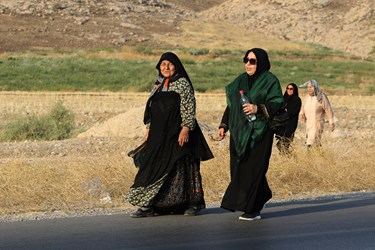 راهپیمایی جاماندگان اربعین در «گچساران»