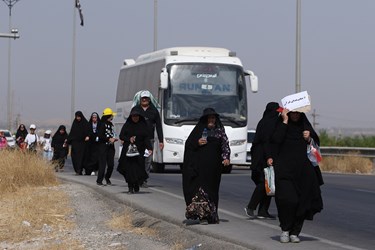 راهپیمایی جاماندگان اربعین در «گچساران»