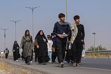 راهپیمایی جاماندگان اربعین در «گچساران»