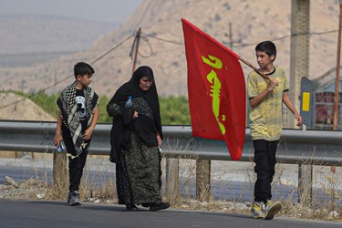 راهپیمایی جاماندگان اربعین در «گچساران»