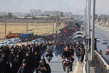 راهپیمایی جاماندگان اربعین در «اراک»
