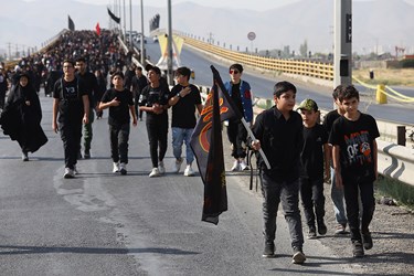 راهپیمایی جاماندگان اربعین در «اراک»