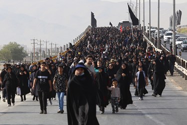راهپیمایی جاماندگان اربعین در «اراک»