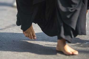 پیاده روی دلدادگان اربعین