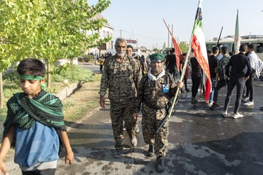 پیاده روی دلدادگان اربعین
