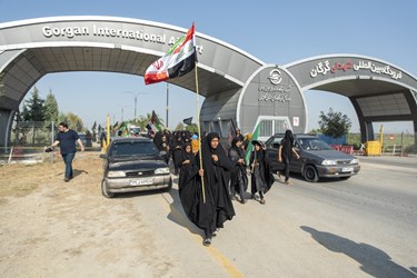 پیاده روی دلدادگان اربعین