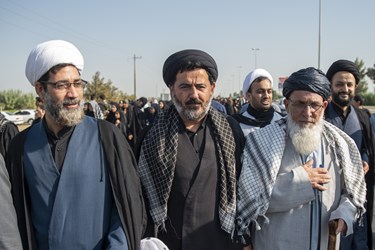 پیاده روی دلدادگان اربعین