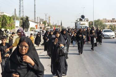 پیاده روی دلدادگان اربعین