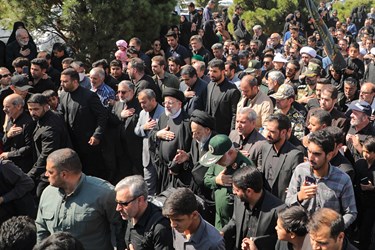 حضور رئیس جمهور در آئین جاماندگان اربعین در بیرجند