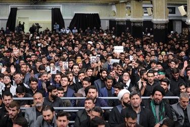 عزاداری اربعین حسینی با حضور هیئت‌های دانشجویی در حسینیه امام خمینی
