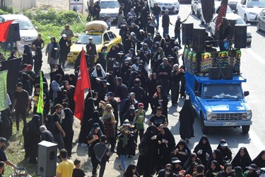 پیاده‌روی جاماندگان اربعین حسینی در گیلان 