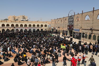 حضور رئیس جمهور در آئین جاماندگان اربعین در بیرجند