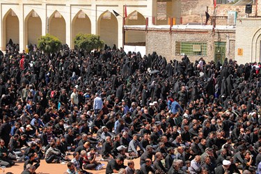 حضور رئیس جمهور در آئین جاماندگان اربعین در بیرجند