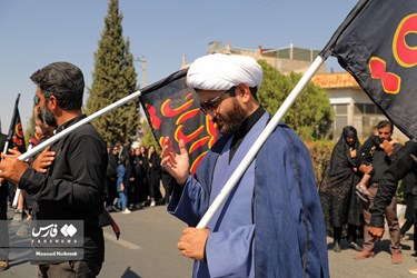 پیاده روی جاماندگان اربعین حسینی در بیرجند