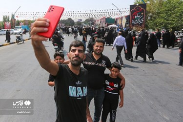 پیاده روی جاماندگان اربعین حسینی در اصفهان 