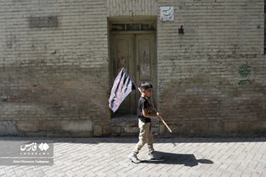 پیاده روی جاماندگان اربعین حسینی در همدان