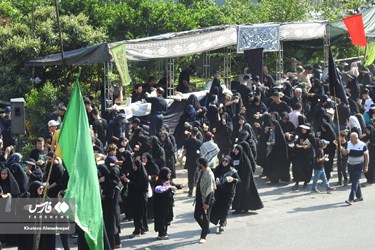 راهپیمایی جاماندگان اربعین در «ایران» /گیلان