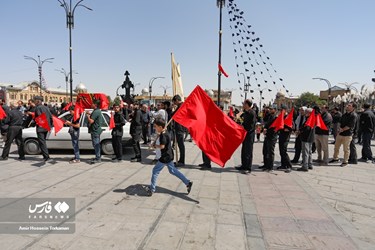 راهپیمایی جاماندگان اربعین در «ایران»   /همدان