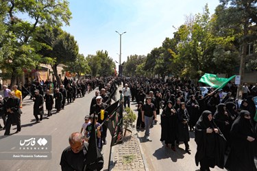راهپیمایی جاماندگان اربعین در «ایران»   /همدان