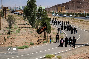 راهپیمایی جاماندگان اربعین در «ایران» /یزد