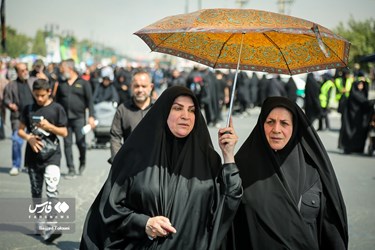 راهپیمایی جاماندگان اربعین در «ایران» /تهران