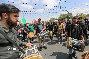 راهپیمایی جاماندگان اربعین در «ایران» /اصفهان